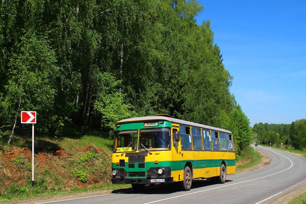 Владимирская область, ЛиАЗ-677М № Р 086 НК 33