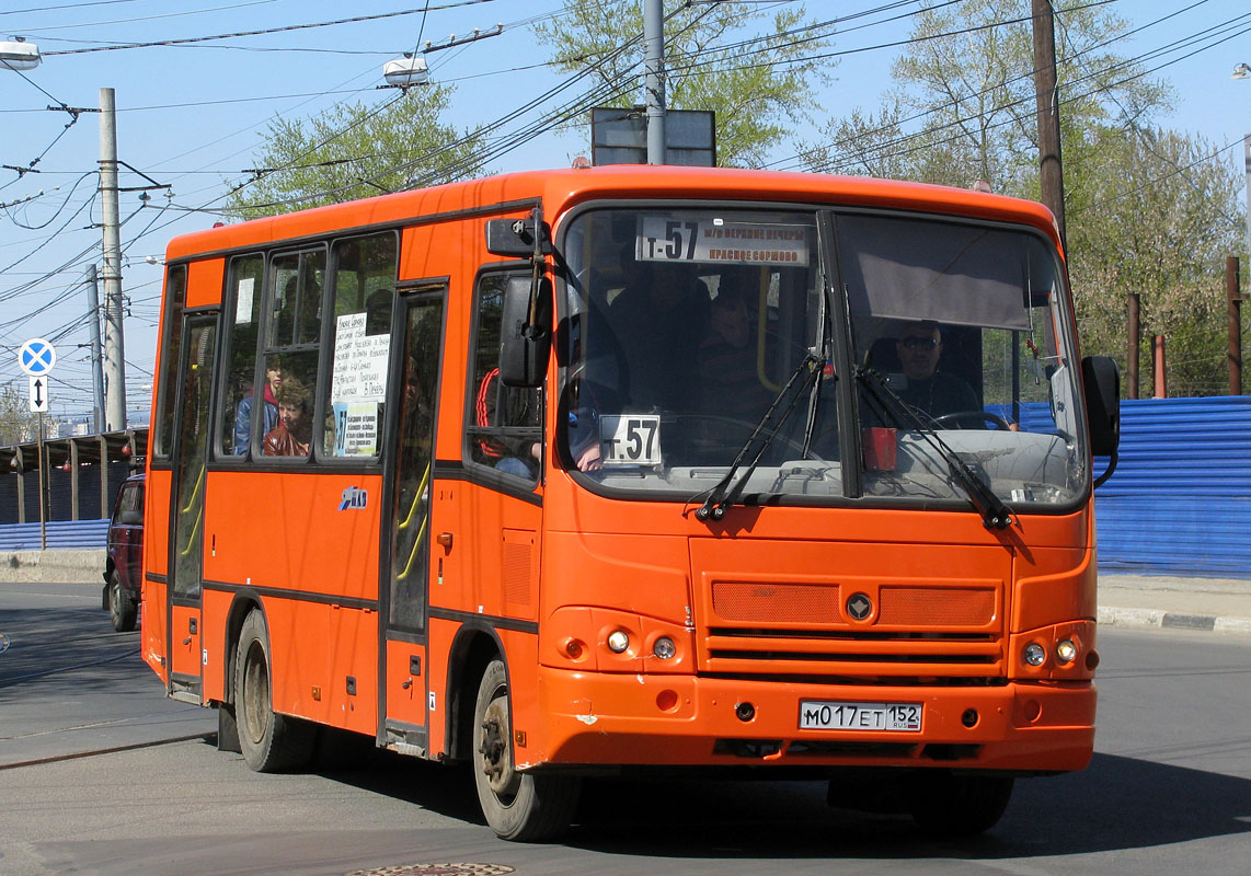 Нижегородская область, ПАЗ-320402-05 № М 017 ЕТ 152