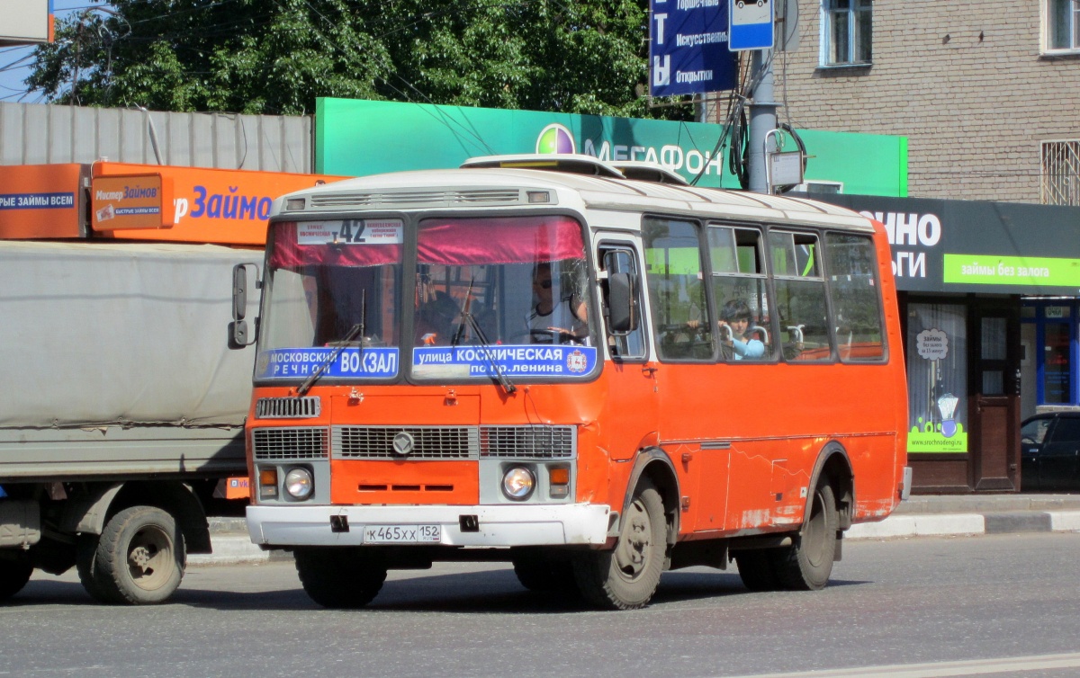 Нижегородская область, ПАЗ-32054 № К 465 ХХ 152