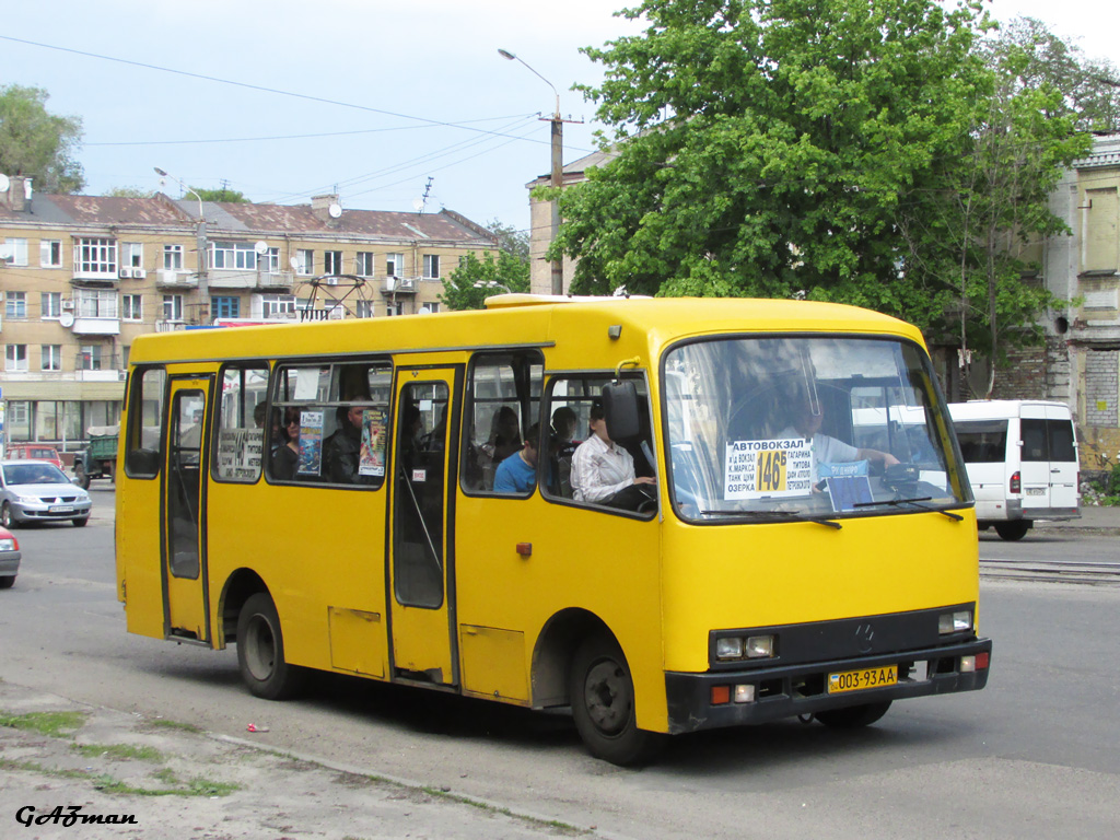 Днепропетровская область, Богдан А091 № 003-93 АА