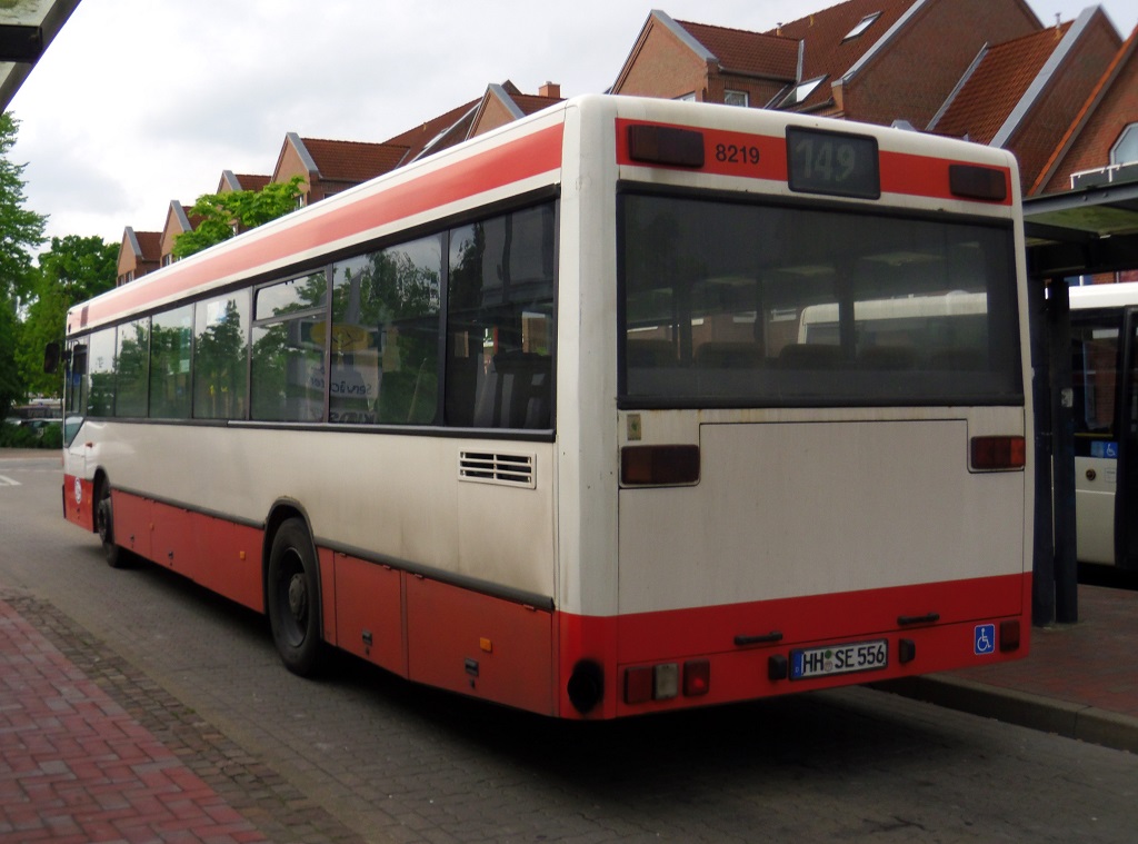 Гамбург, Mercedes-Benz O405N № 8219