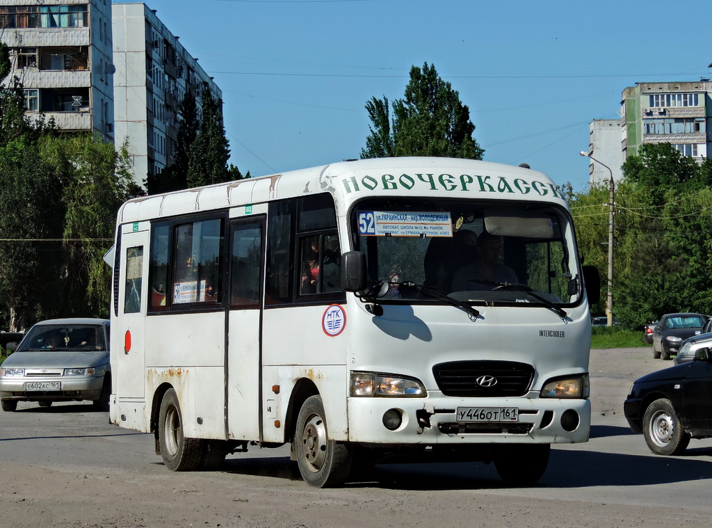 Ростовская область, Hyundai County SWB C06 (РЗГА) № У 446 ОТ 161