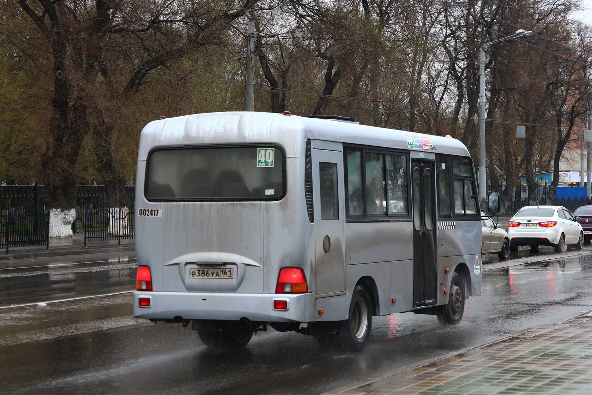 Ростовская область, Hyundai County SWB C08 (ТагАЗ) № 002417