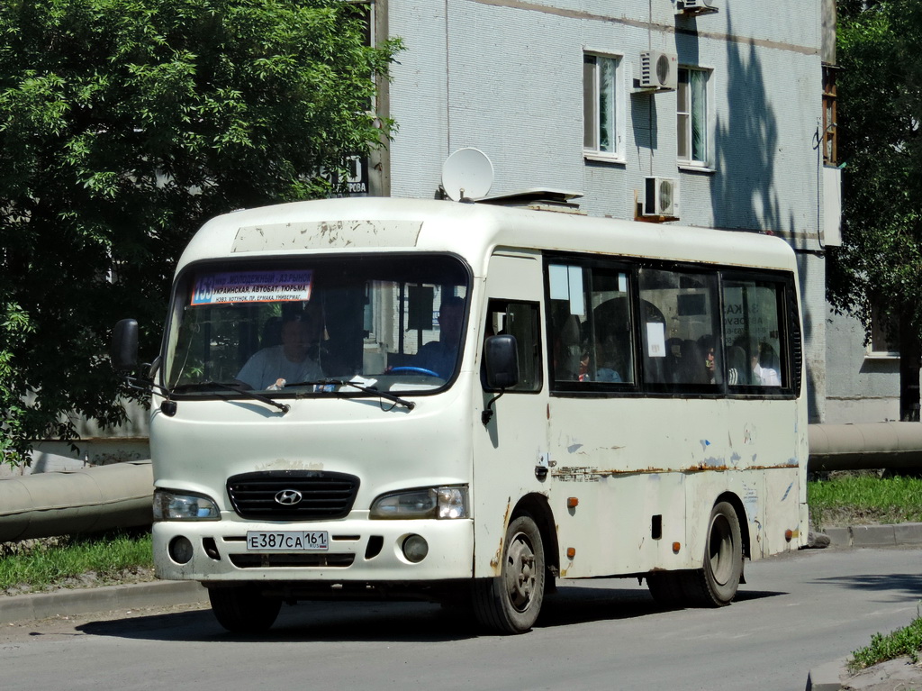 Ростовская область, Hyundai County SWB C08 (РЗГА) № Е 387 СА 161