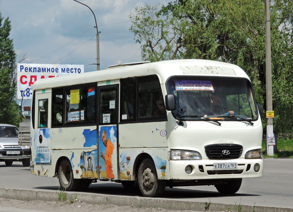 Ростовская область, Hyundai County SWB C08 (РЗГА) № Е 387 СА 161