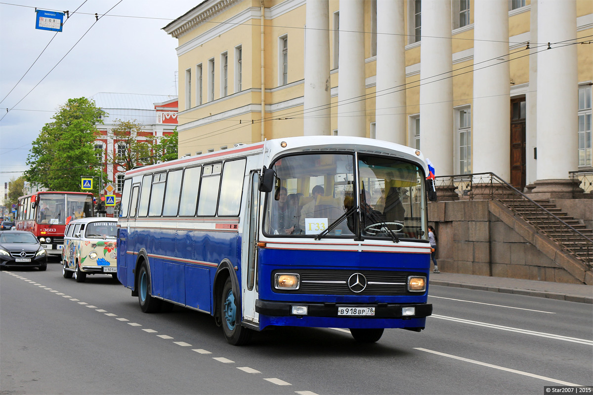 Санкт-Петербург, VBK M41 № В 918 ВР 78; Санкт-Петербург — I Петербургский парад ретро-транспорта 24 мая 2015 г.