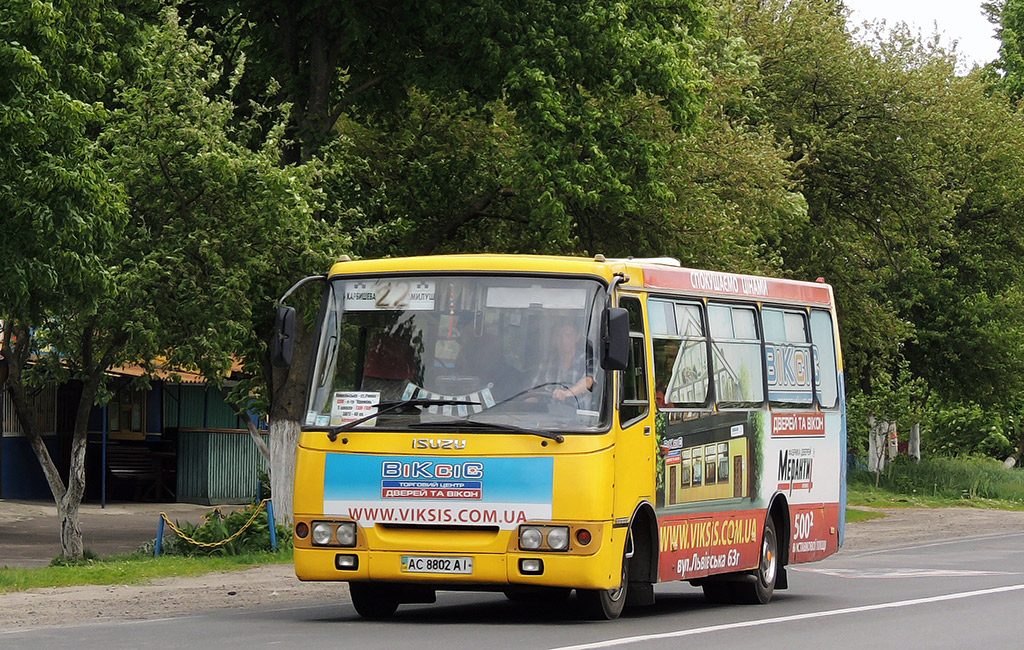 Волынская область, Богдан А09202 № AC 8802 AI