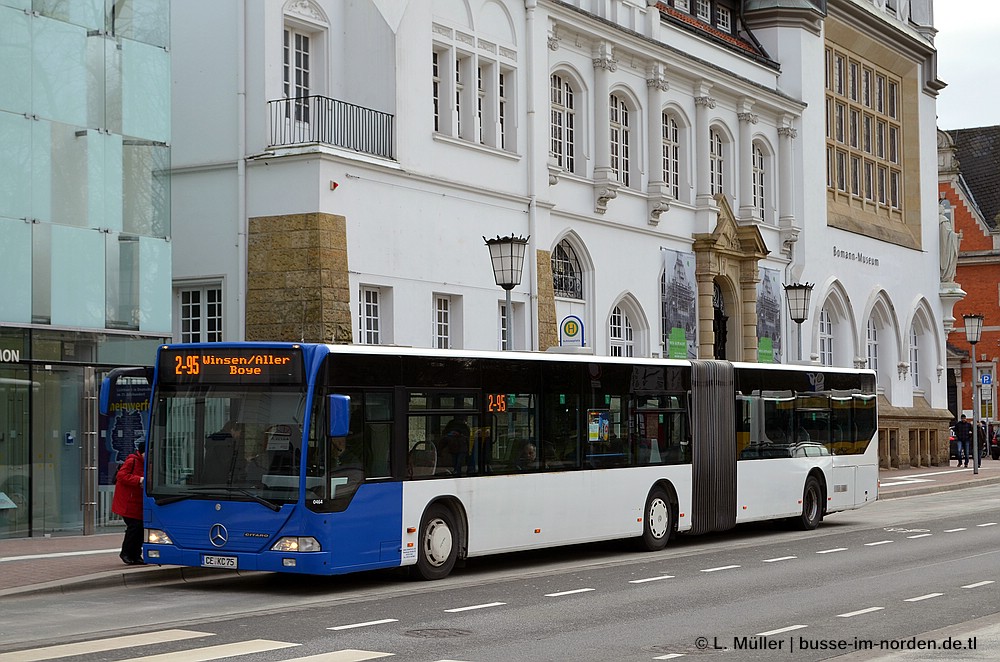 Нижняя Саксония, Mercedes-Benz O530G Citaro G № 75