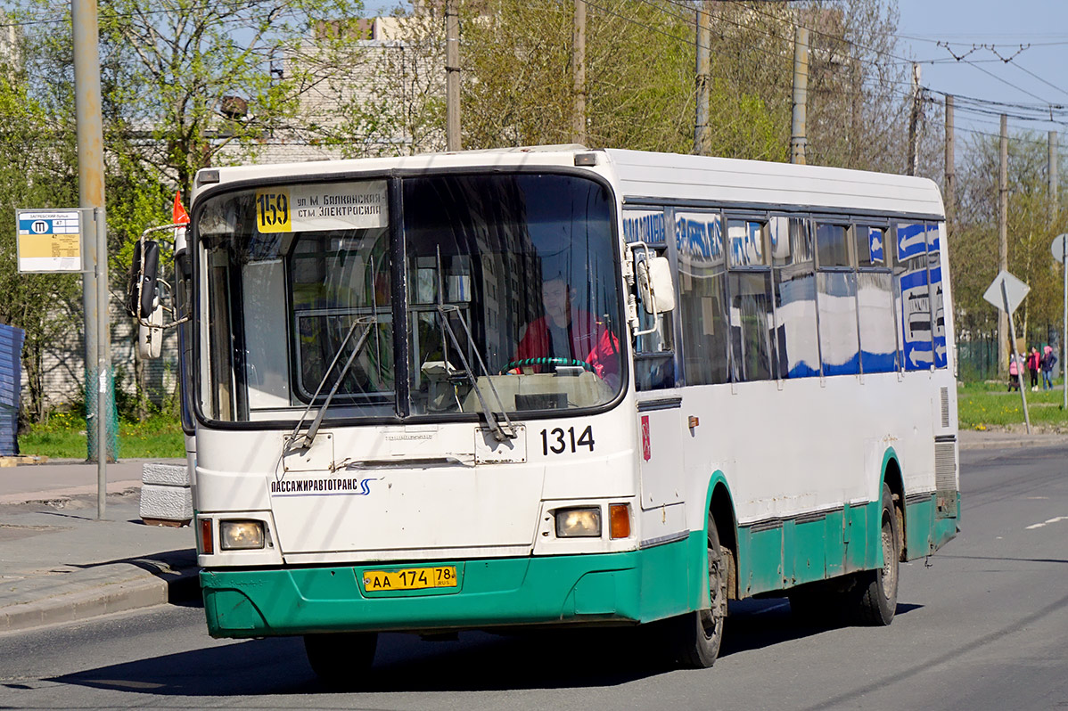 Санкт-Петербург, ЛиАЗ-5256.25 № 1314