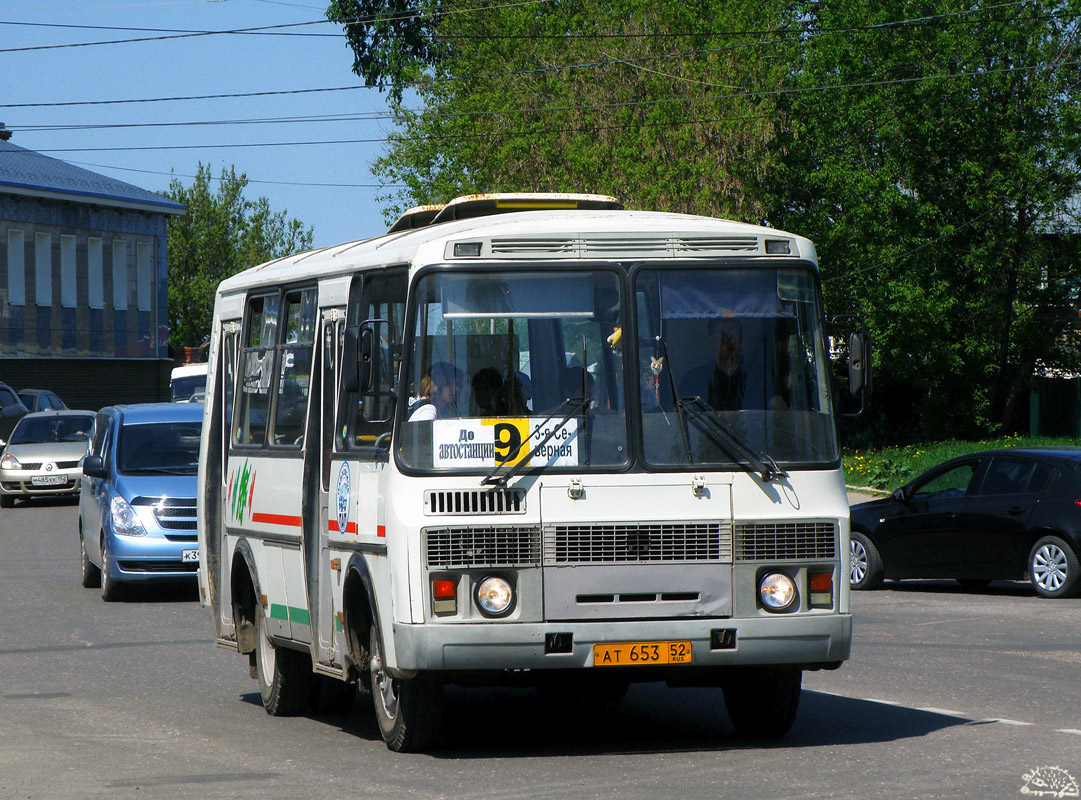 Нижегородская область, ПАЗ-32054 № АТ 653 52