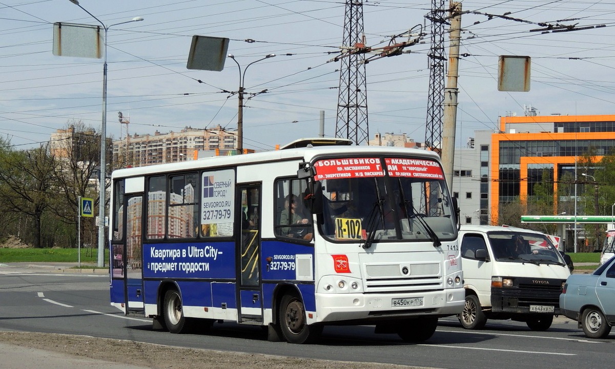 Санкт-Петербург, ПАЗ-320402-05 № n412