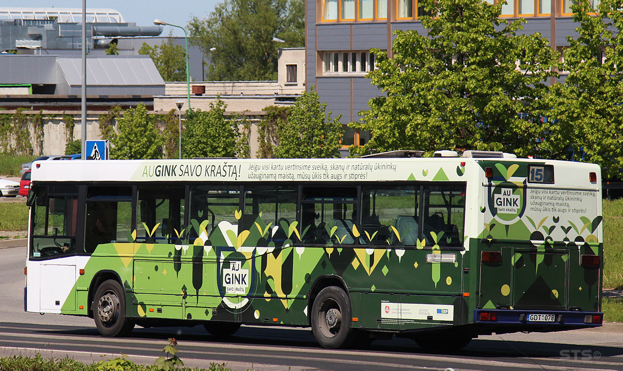 Литва, Mercedes-Benz O405N2 (France) № GDT 078