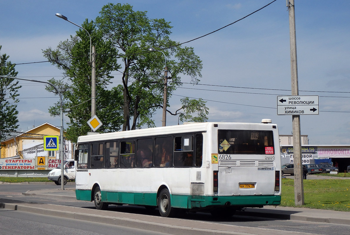 Санкт-Петербург, ЛиАЗ-5256.25 № 6826