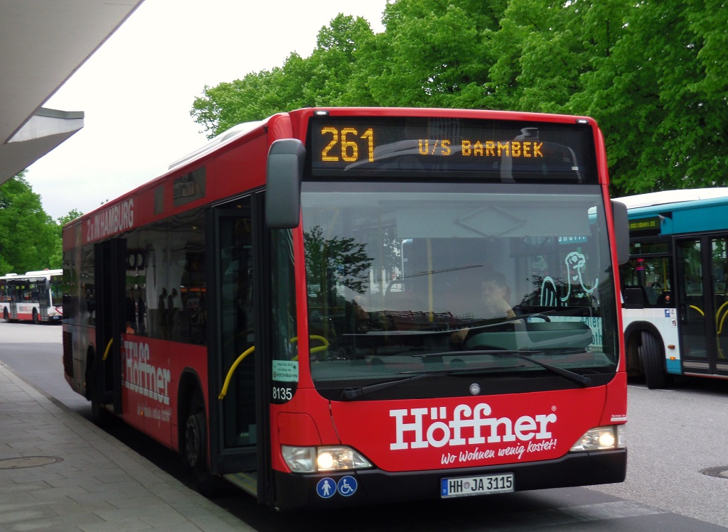 Hamburg, Mercedes-Benz O530 Citaro facelift sz.: 8135