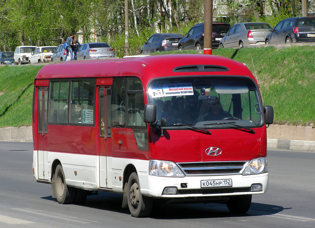 Нижегородская область, Hyundai County Kuzbass № К 045 НР 152