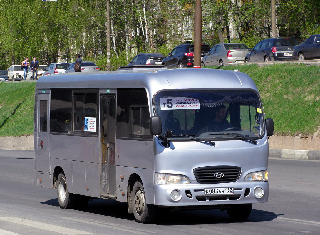 Нижегородская область, Hyundai County LWB C09 (ТагАЗ) № К 083 АВ 152