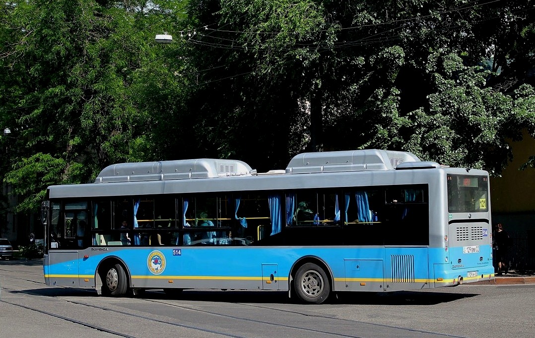 Алматы, Yutong ZK6118HGA № 514