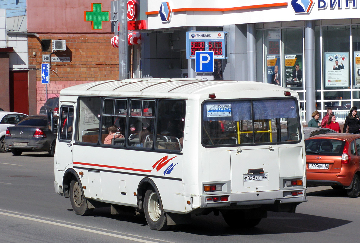 Нижегородская область, ПАЗ-32054 № Е 828 ХС 152