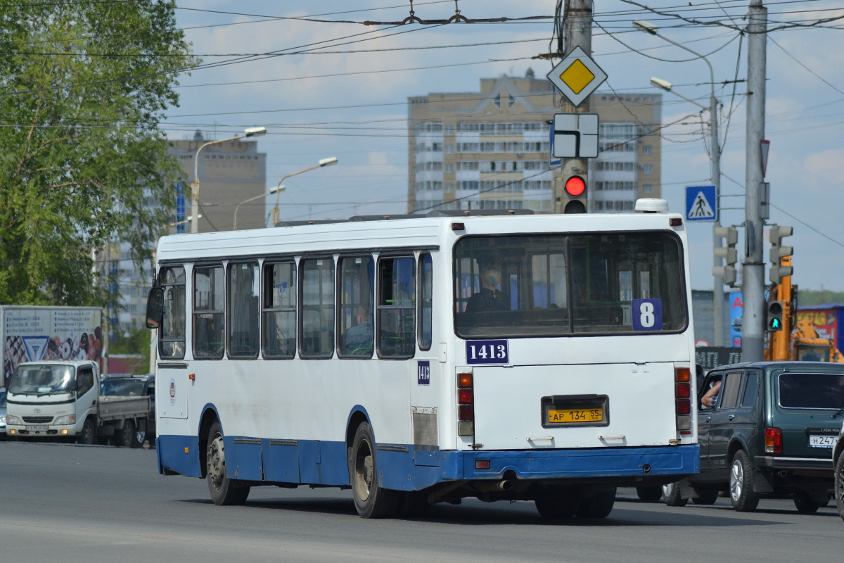 Омская область, ЛиАЗ-5256.40 № 1413