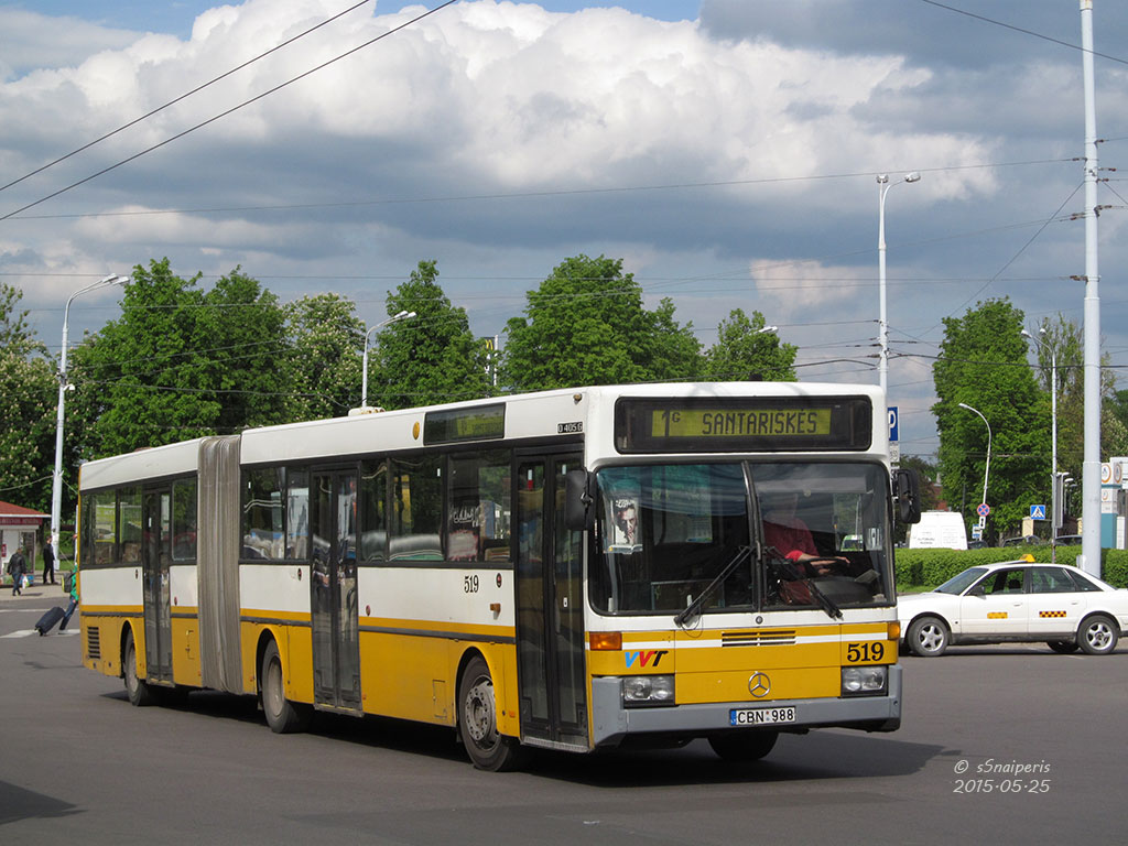 Литва, Mercedes-Benz O405G № 519