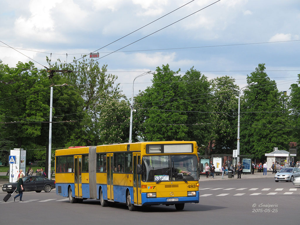 Литва, Mercedes-Benz O405G № 483