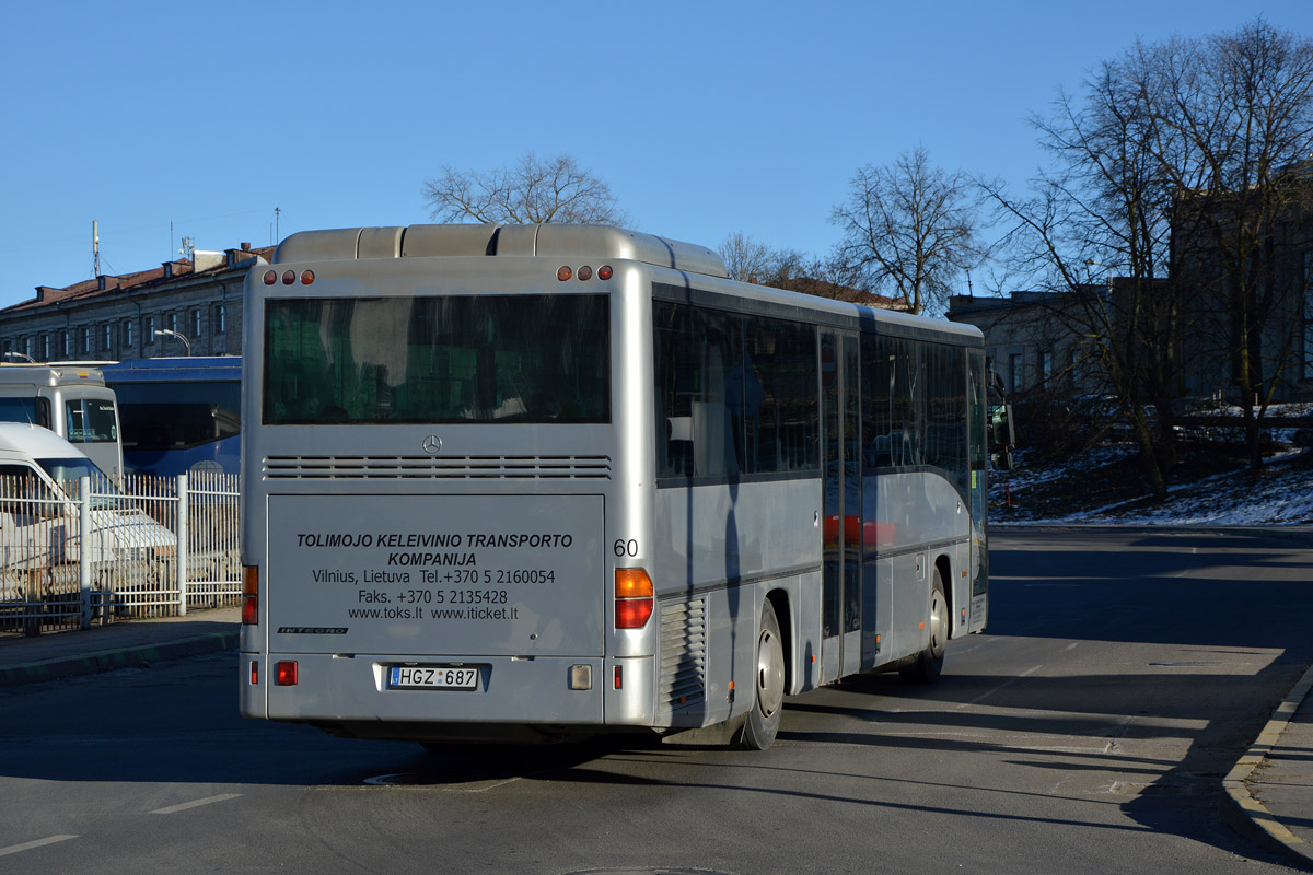 Литва, Mercedes-Benz O550 Integro № 60