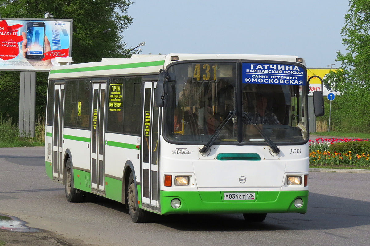 Obwód leningradzki, LiAZ-5256.60 Nr 3733