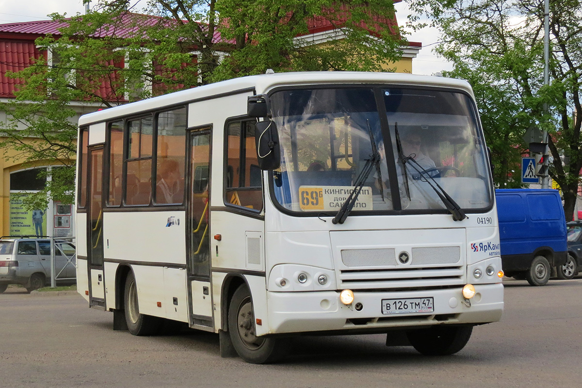 Ленинградская область, ПАЗ-320402-05 № 04190