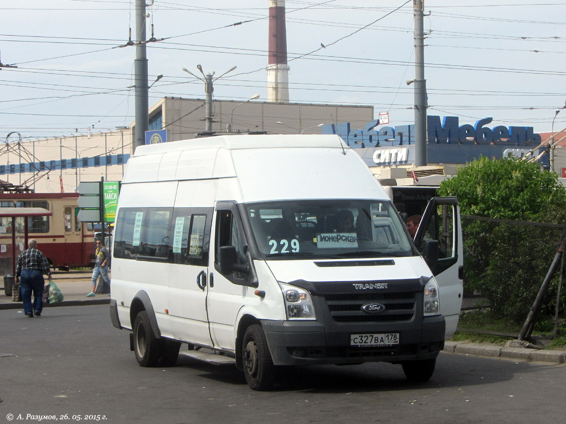 Санкт-Петербург, Нижегородец-222709  (Ford Transit) № С 327 ВА 178