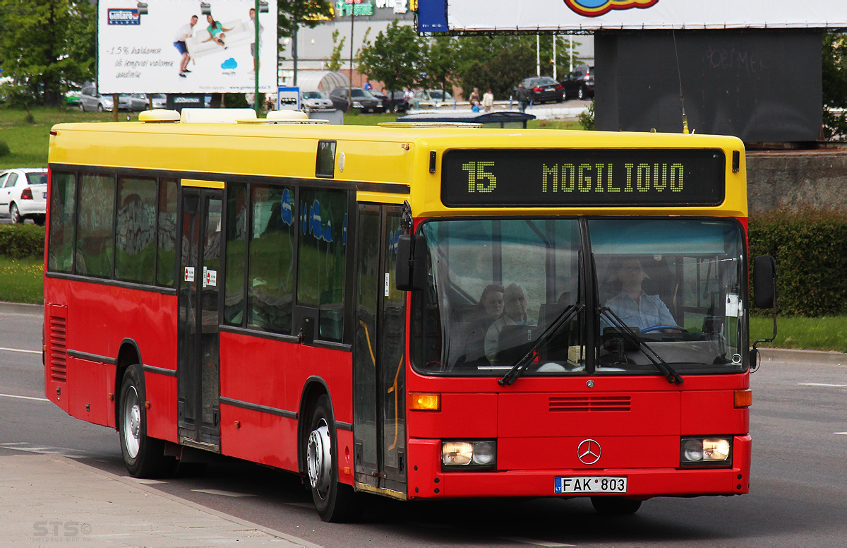 Литва, Mercedes-Benz O405N2 № FAK 803