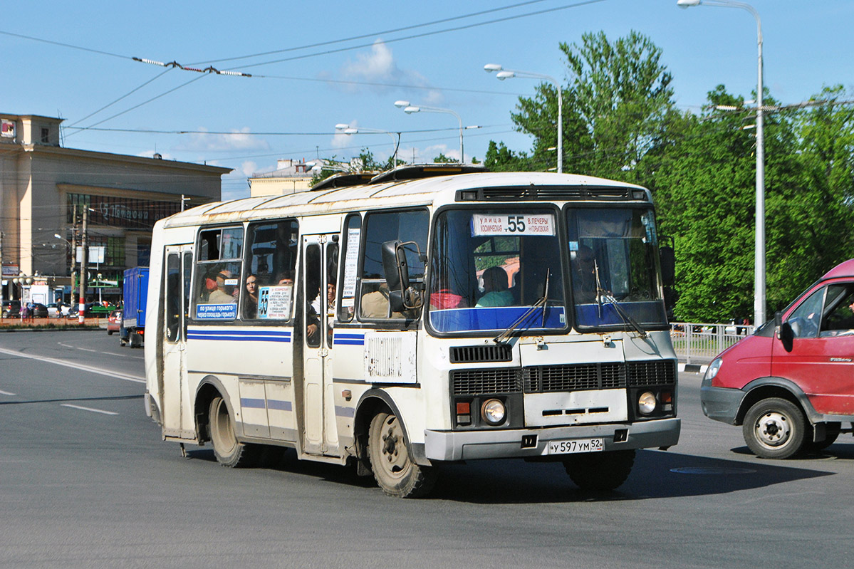 Нижегородская область, ПАЗ-32054 № У 597 УМ 52