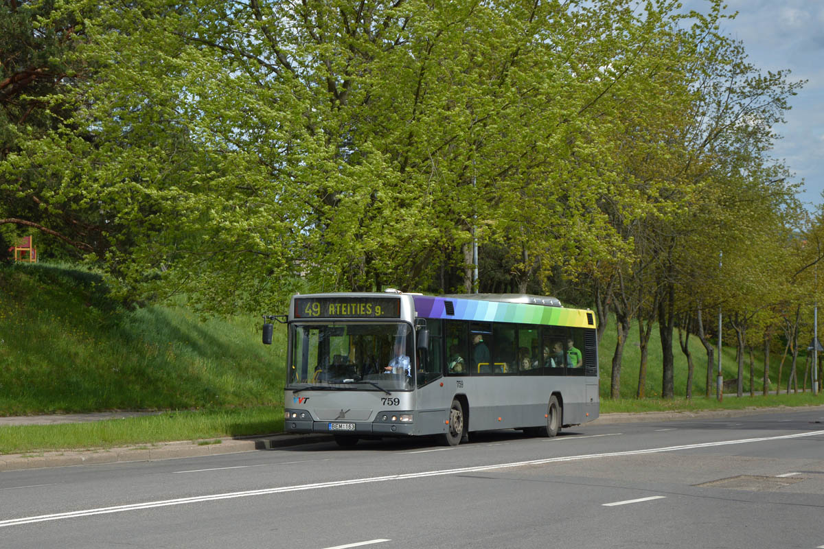 Литва, Volvo 7700 № 759