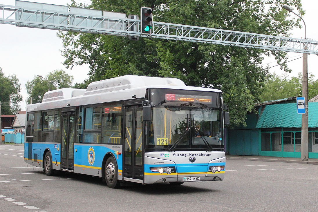 Алматы, Yutong ZK6118HGA № 532