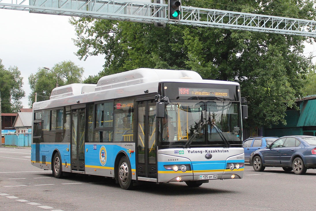 Алматы, Yutong ZK6118HGA № 518