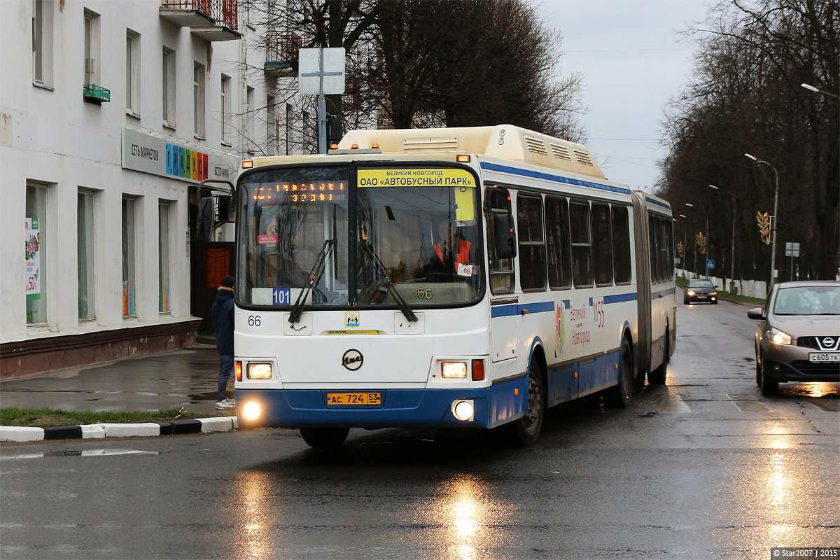 Новгородская область, ЛиАЗ-6212.70 № 66