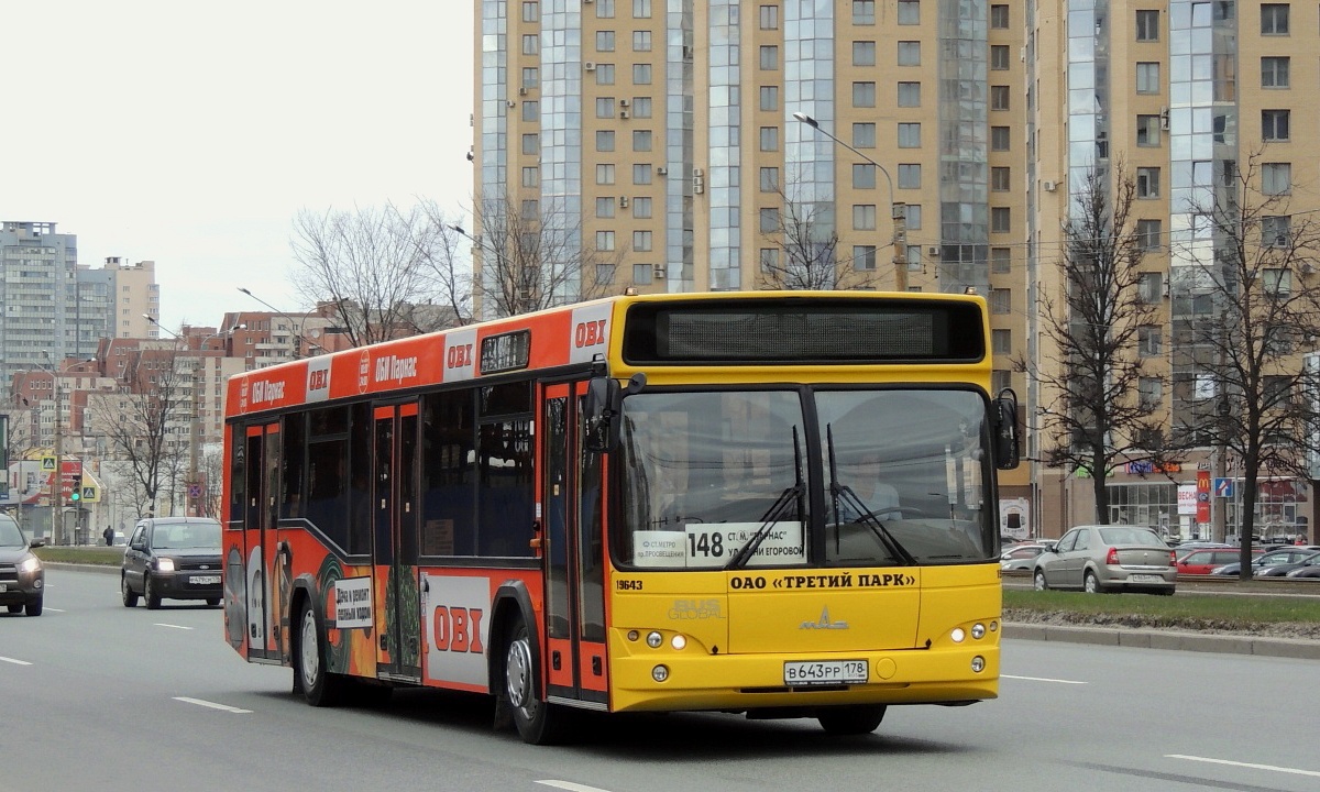 Санкт-Петербург, МАЗ-103.485 № В 643 РР 178