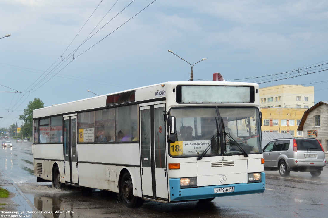 Владимирская область, Mercedes-Benz O405 № О 749 НС 33