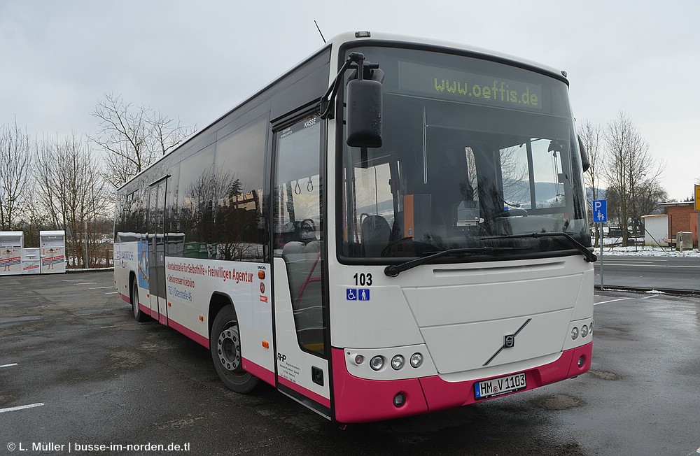 Нижняя Саксония, Volvo 8700LE № 103