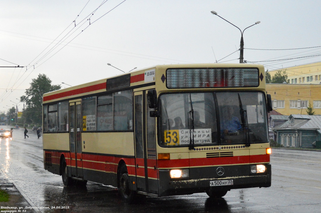 Владимирская область, Mercedes-Benz O405 № А 500 НУ 33