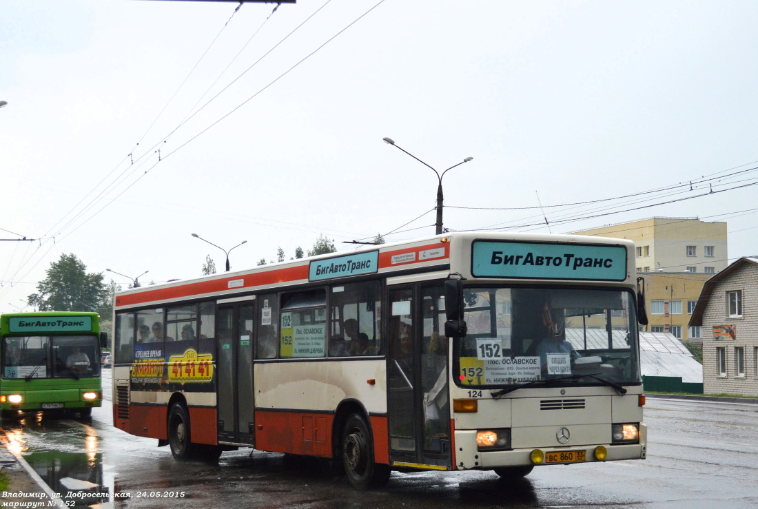 Владимирская область, Mercedes-Benz O405N № ВС 860 33