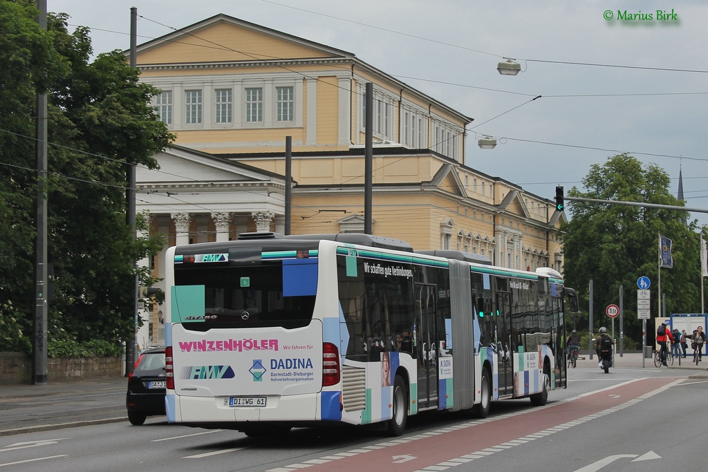 Гессен, Mercedes-Benz Citaro C2 G № DI-WG 61