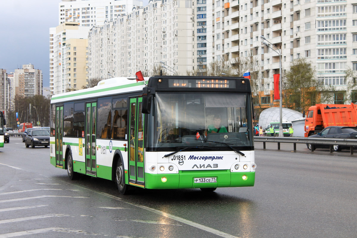 Moskau, LiAZ-5292.22 (2-2-2) Nr. 01851