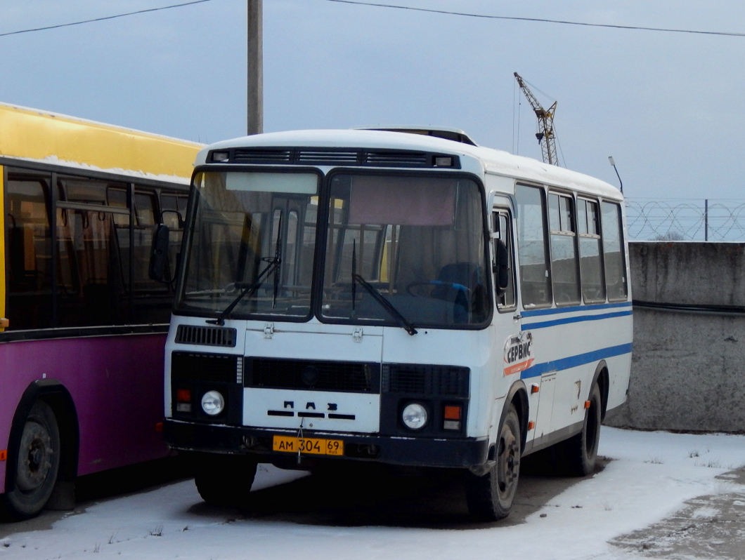 Тверская область, ПАЗ-32053 № АМ 304 69