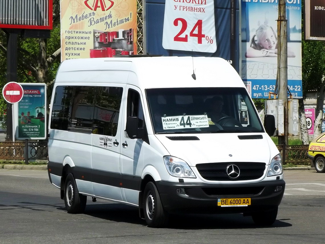 Николаевская область, Mercedes-Benz Sprinter W906 313CDI № BE 6000 AA