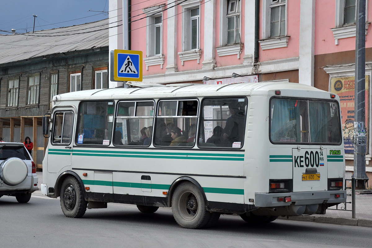 Саха (Якутия), ПАЗ-32054 № КЕ 600 14