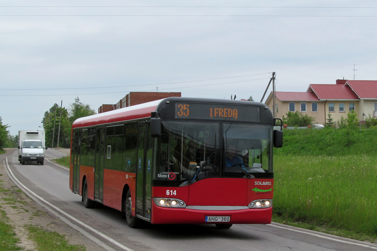 Литва, Solaris Urbino II 12 № 614