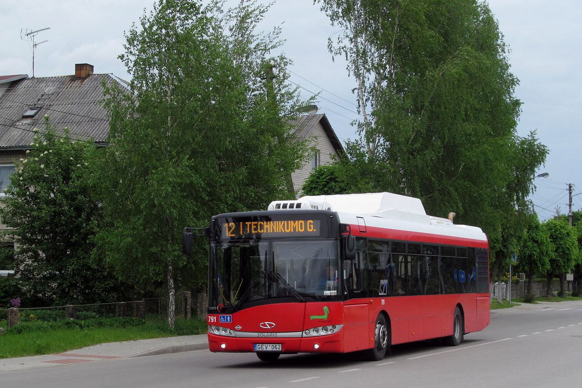 Литва, Solaris Urbino III 12 CNG № 791