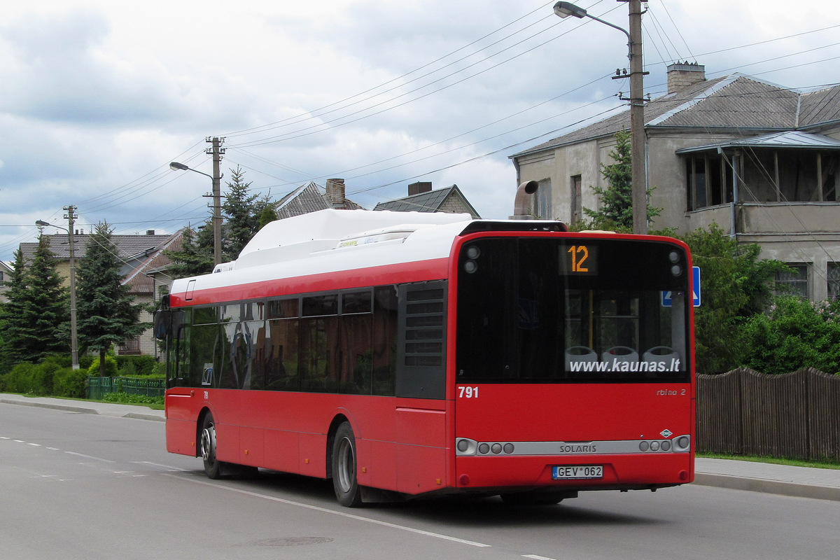 Литва, Solaris Urbino III 12 CNG № 791