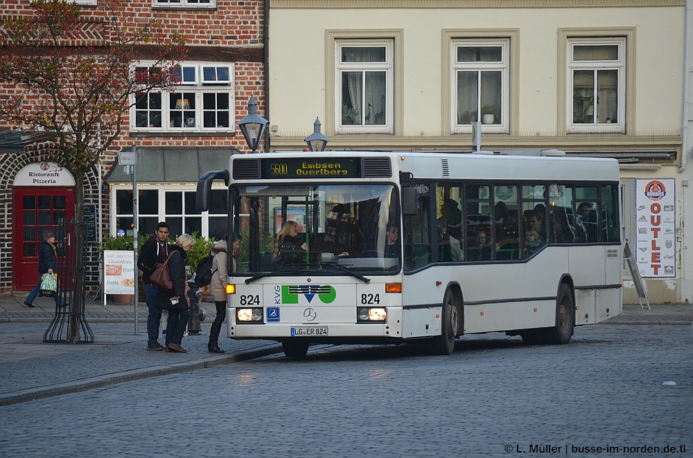 Нижняя Саксония, Mercedes-Benz O405N2Ü № 824