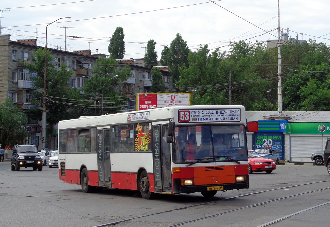 Саратовская область, Mercedes-Benz O405N № АН 102 64